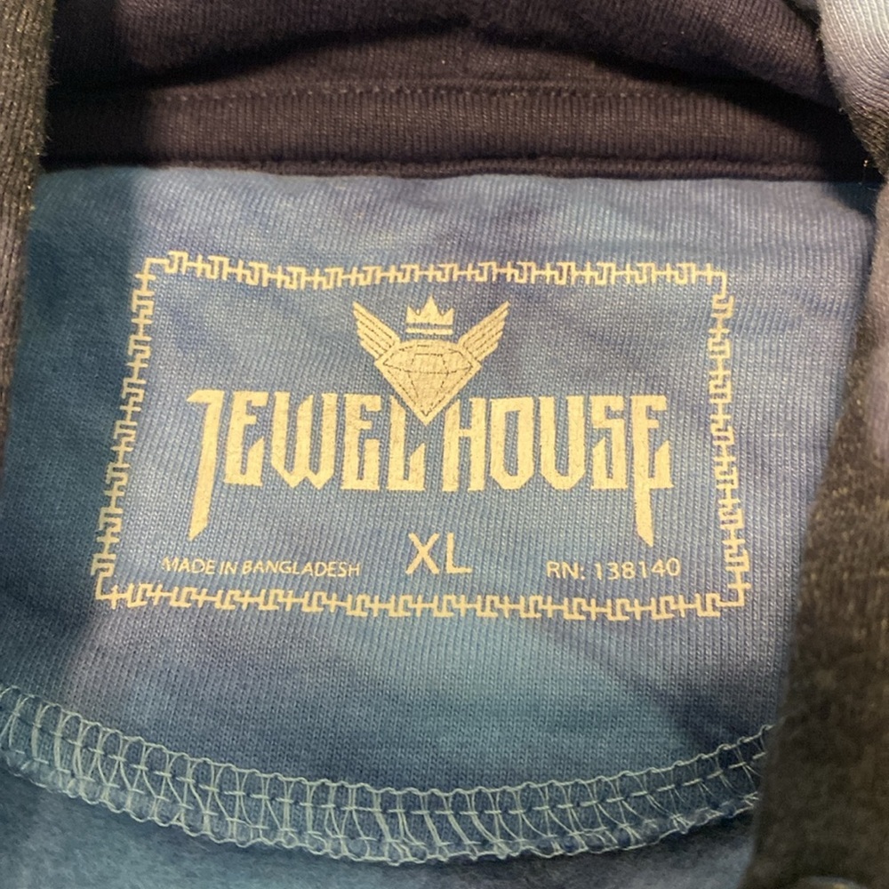 Jewel house, tie-dye hoodie, size extra large. NWOT!​ - Picture 4 of 5